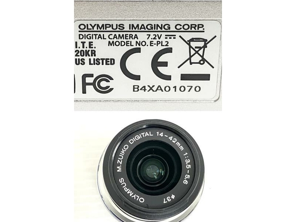 OLYMPUS PEN E-PL2 14-42mm F3.5-5.6 ミラーレス 一眼レフ カメラ オリンパス 中古 O8330203_画像9