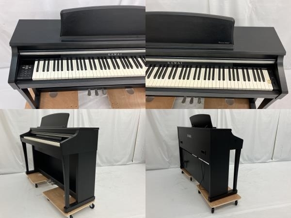 【引取限定】KAWAI CA63B 電子ピアノ 2009年製 88鍵 鍵盤 河合楽器 カワイ 中古 直 C8327020_画像3