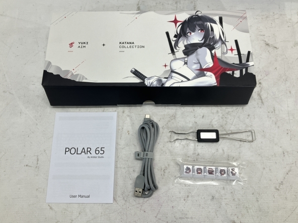 YUKI AIM Polar 65 キーボード ユキエイム PC周辺機器 中古 美品 W8349558_画像2