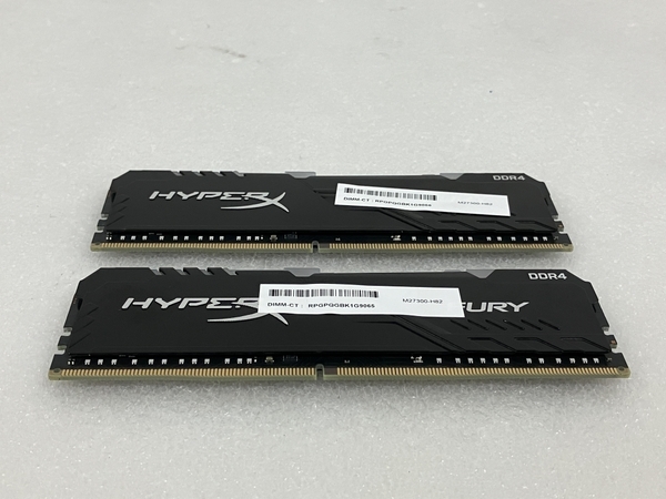 HyperX Fury DDR4 HP37D4U1S8HC-16XR 16GB 2枚セット ジャンク S8359775_画像5