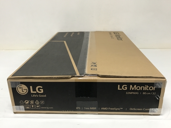 LG 32MP60G-B 液晶 ディスプレイ 31.5インチ フル HD モニター 映像 機器 家電 未開封 未使用 F8373436_画像2