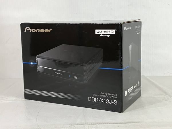 Pioneer BDR-X13J-S 高性能 ブルーレイドライブ BD DVD CD Writer パイオニア 中古 美品 N8380962_画像6