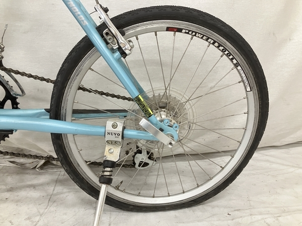 【引取限定】KHS F20-T2 折り畳み 自転車 ミニベロ ケイエイチエス ジャンク 直 S8338383_画像3