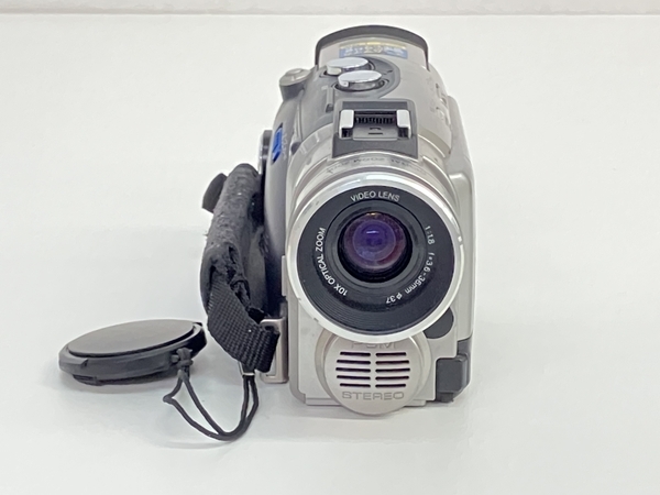 【1円】SHARP VL-MS1 ビデオカメラ シルバー ブラック シャープ ジャンク Z8044520_画像7