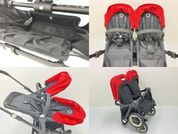 【引取限定】Bugaboo Donkey 013083R3 Twinベビーカー 二人乗 中古 直 Z8179878_画像7