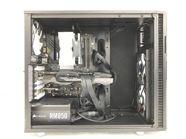 自作 デスクトップPC Ryzen 7 5800X 8-Core Processor 32GB SSD 1.0TB GeForce RTX 3080 ジャンク T8291637_画像9