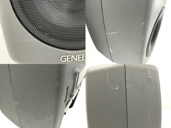 GENELEC 8040B スタジオ モニター スピーカー ペア ダークグレー 音響機材 中古 T8363498_画像4