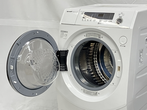 SHARP シャープ ES-H10F プラズマクラスター ドラム式洗濯乾燥機 2021年製 中古 楽N8066068_画像4