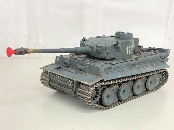 東京マルイ RC BATTLE TANK TIGER I バトルタンク ドイツ 重戦車 初期型 ラジコン ジャンク K8356072_画像1