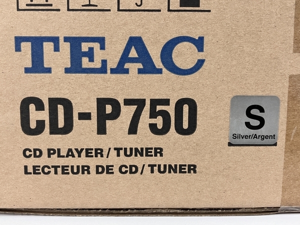 TEAC CD-P750 Bluetooth AM・FMチューナー 搭載 CD SD USB プレーヤー 未使用 Y8344802_画像2