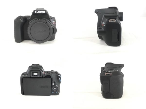 Canon EOS Kiss X10 一眼レフ カメラ ダブルズームキット EF-S 18-55mm 55-250mm キャノン 未使用 N8355462_画像3
