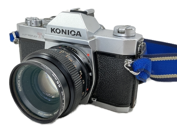 KONICA AUTOREFLEX T3 ボディ HEXANON AR 50mm F1.7 レンズ カメラ フィルムカメラ ジャンク W8373676_画像1