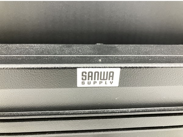 SANWA SUPPLY 100-PRS015 プロジェクター スクリーン 100インチ 床置き型 自立式 移動ローラー付 中古 楽O8360650_画像6