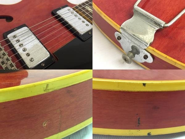 Gibson ES-335TD セミアコースティック エレキギター 73年製 楽器 ハードケース付 ギブソン 中古 G8371063_画像9