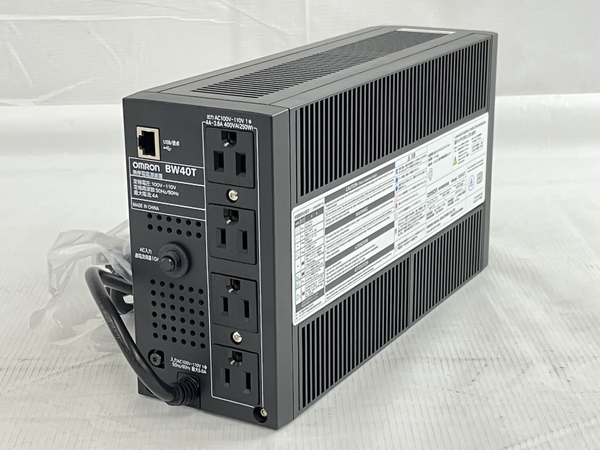 OMRON BW40T 無停電電源装置 UPS オムロン 未使用 N8052549_画像3