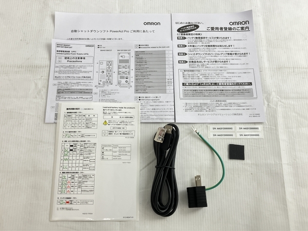 OMRON BW40T 無停電電源装置 UPS オムロン 未使用 N8052549_画像2