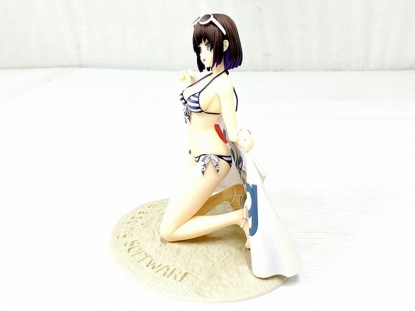 GOODSMILECOMPANY 冴えない彼女の育てかた♭ (フラット) 加藤 恵 水着Ver. 1/7 フィギュア ジャンク O8400640_画像4