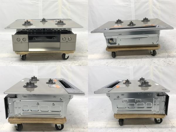 ハーマン DS3109WA ビルドイン ガスコンロ 都市ガス 2019年製 キッチン 家電 中古 F8345289_画像3
