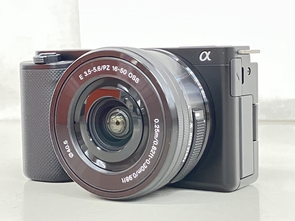SONY ソニー ZV-E10 E PZ 16-50mm 3.5-5.6 OSS E10 E 55-210mm 4.5-6.3 OSS ダブレンズキット カメラ 一眼レフ カメラ 未使用K8204133_画像1