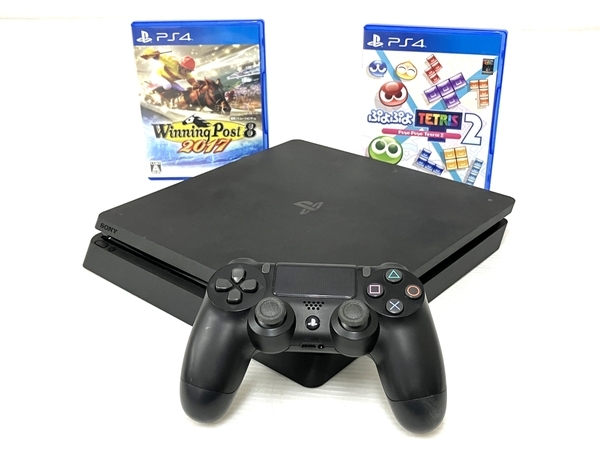 SONY PlayStation4 PS4 CUH-2000A 家庭用ゲーム機 ソニー ソフト付 中古 O8361642
