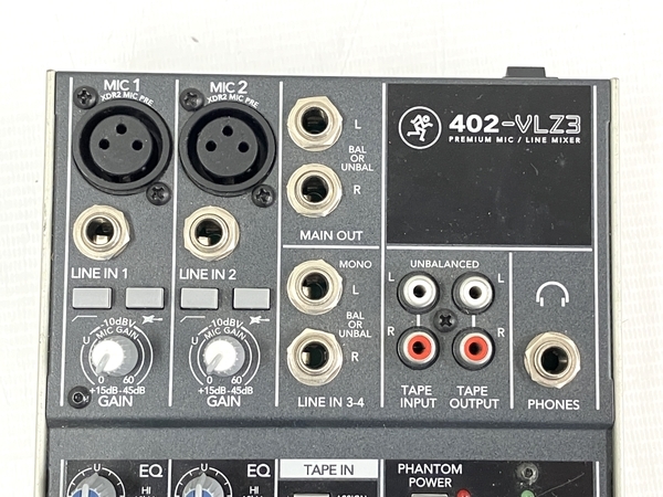 MACKIE 402-VLZ3 プレミアム MIC LINE MIXER 小型ミキサー 音響器材 マッキー ジャンク T8391168_画像3