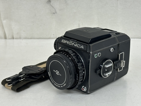 ZENZABRONICA EC-TL 75mm F2.8 中判カメラ レンズ フィルムパック セット センザブロニカ 中古T8395964_画像1