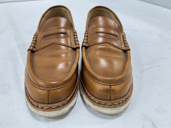 Paraboot パラブーツ フランス製 ADONIS アドニス ペニーローファー 39.5 キャメル 中古 H8389787_画像6