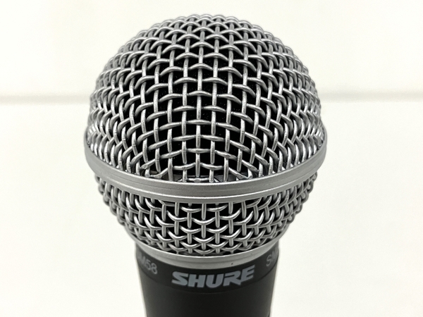 SHURE SM58 ダイナミックマイク ボーカルマイク シュア ジャンク B8398846_画像2