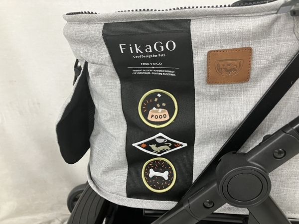 【引取限定】FikaGo FREE TO GO ペットカート グレーハスキー フィカゴ フリートゥーゴー ペット用品 中古 直S8399121_画像5