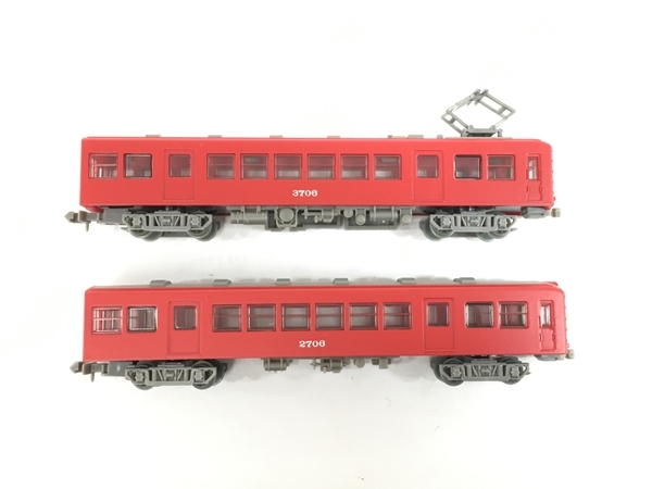 鉄道コレクション 名鉄 3700系 スカーレット 2両セット Nゲージ 鉄道模型 中古 N8405572_画像7