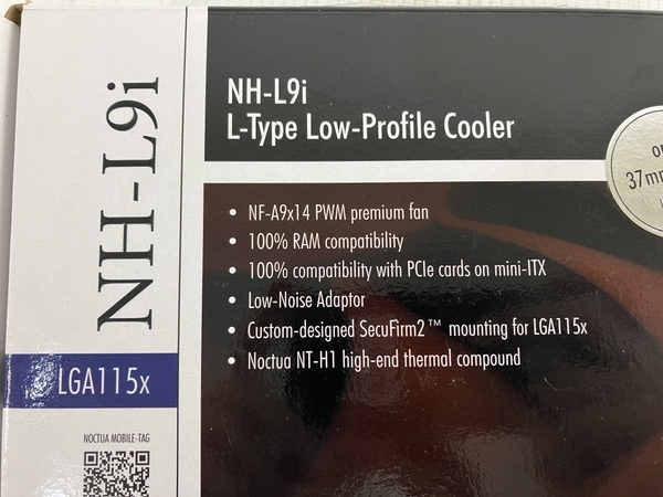 ノクチュア noctua NH-L9i CPUクーラー LGA115x PCパーツ ジャンク N8389765_画像7