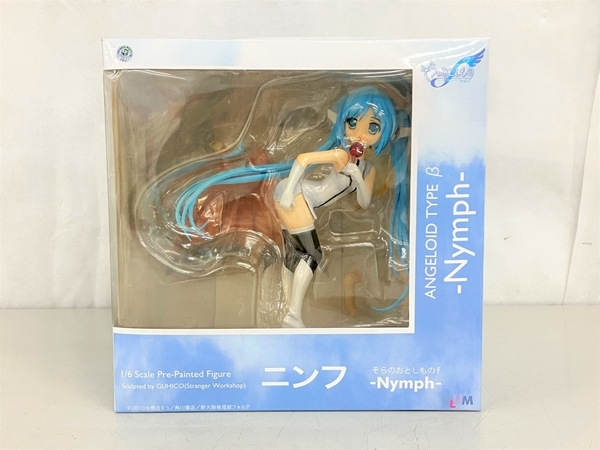 そらのおとしもの f ANGELOID TYPE β ニンフ Nymph 1/6 Scale Pre-Painted Figure フィギュア ジャンク K8413577_画像3