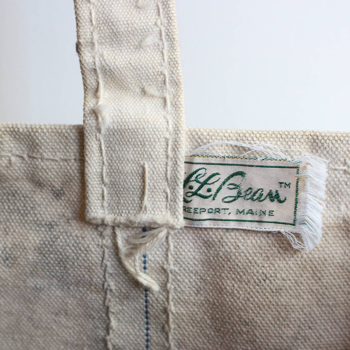 レア 1960-70s L.L.Beanヴィンテージ パープル キャンバストート レア 1960-70s L.L.Beanヴィンテージ パープル キャンバストート