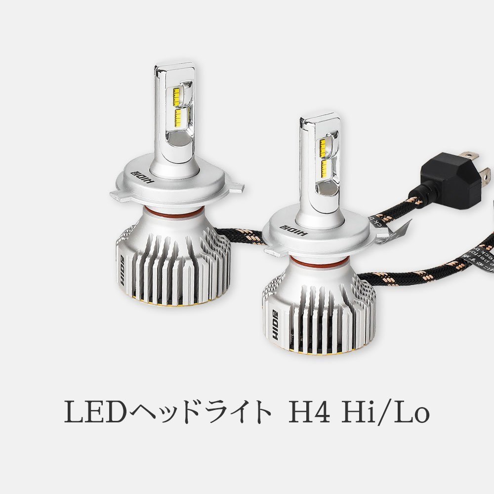 HID屋 LED ヘッドライト iシリーズH4Hi/Lo,H8/H11/H16, HB3, HB4 爆光 12600lm 6500k ホワイト フォグランプ 1年保証 送料無料_画像3