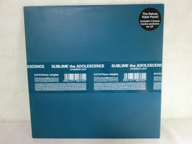 (A) 3LP レコード何点でも同送料 .A / Rei Harakami / Susumu Yokota / Dan Curtin / Dego - Sublime The Adolescence/3枚組/テクノの画像1