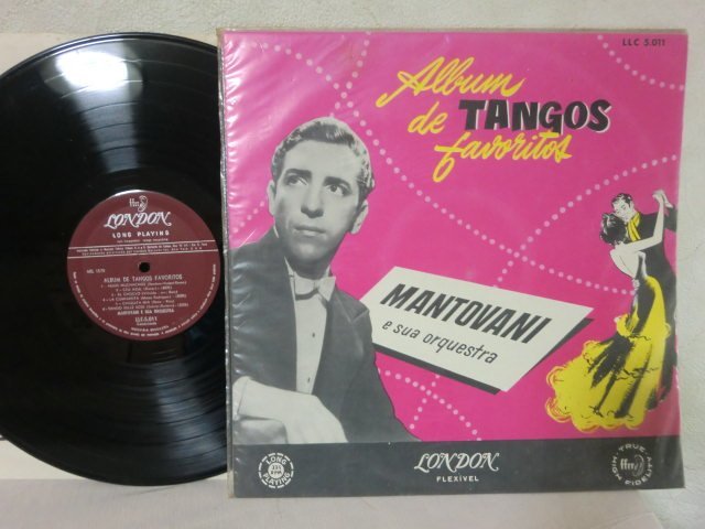 (C) 【何点でも同送料】LP レコード/ブラジル盤/タンゴ/マントヴァーニ/Mantovani E Sua Orquestra Album De Tangos Favoritos/LL 5.011_画像1