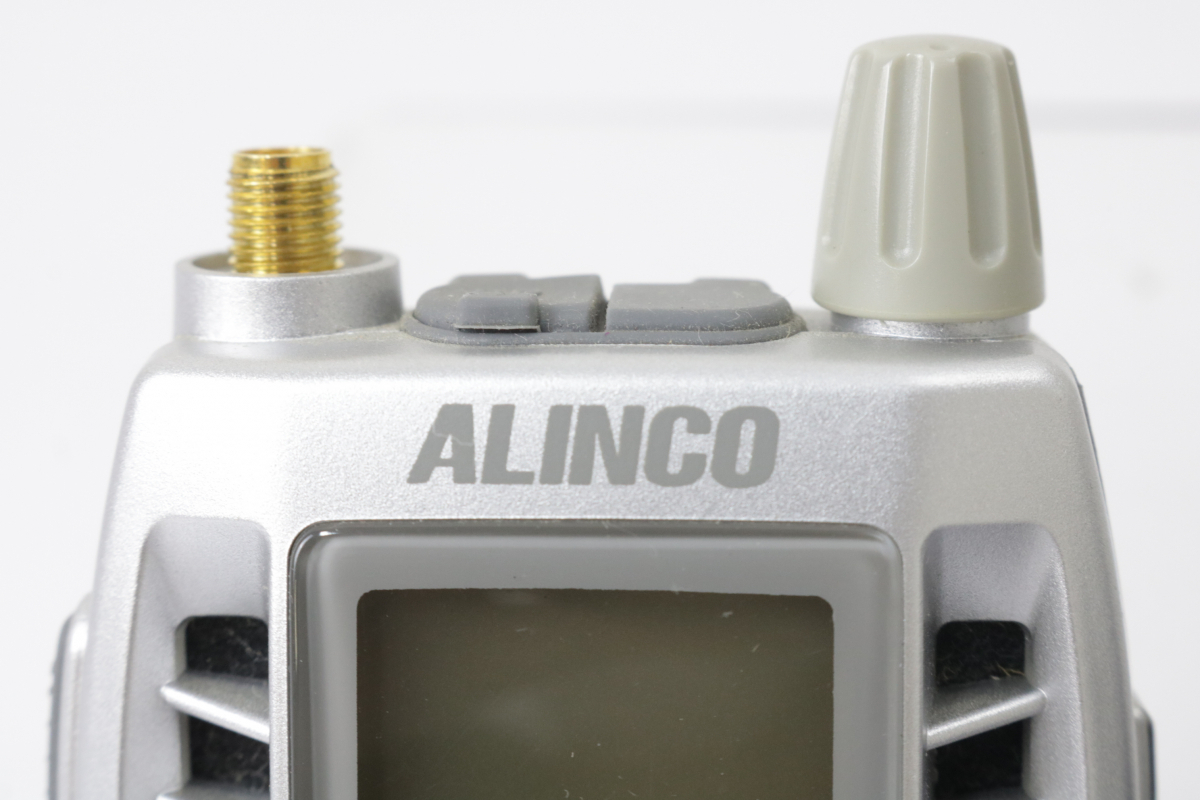 【説明書・充電器付き】ALINCO アルインコ DJ-X3 シルバーカラー 家電 コレクター コレクション 収集家 趣味 インテリア 005FUER21_画像4