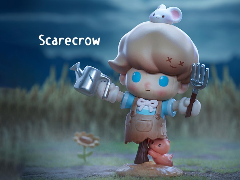 DIMOO No One's Gonna Sleep Tonight シリーズ【ピース】SCARECROW（かかし案山子）税込1650円2023年12月 ポップマート 木偶になった坊や_画像1