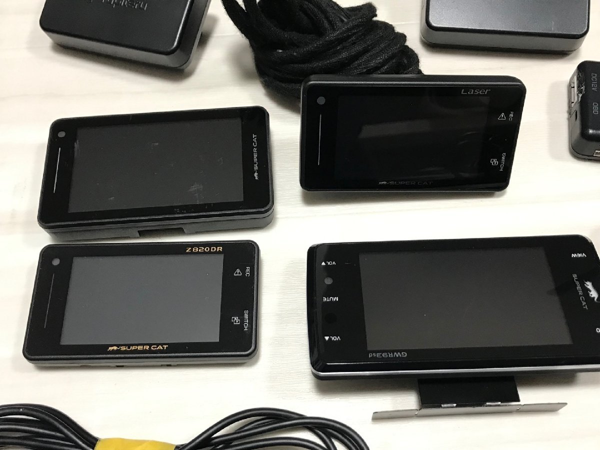 【格安！ジャンク品まとめ売り】レーザー＆レーダー探知機Z840DR、Z820DR、Z1000、メルセデスベンツ純正ドラレコ等多数_画像1