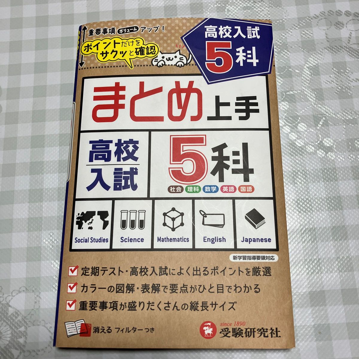 高校入試５科 （まとめ上手） 中学教育研究会／編著