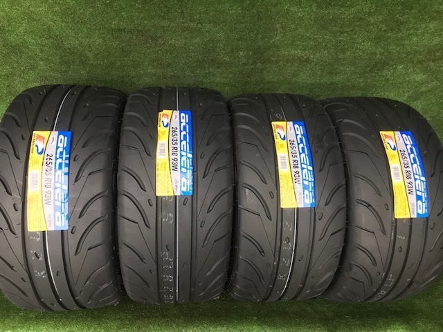 265/35R18(TREAD200) 4本セット アクセレラ 651SPORT 未使用品 accelera 沖縄県・離島発送不可_画像1