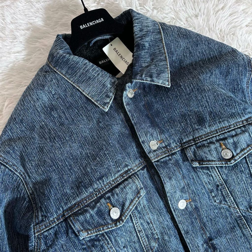 新品30万【未使用タグ付】BALENCIAGA バレンシアガ デニム 新品30万【未使用タグ付】BALENCIAGA バレンシアガ デニム