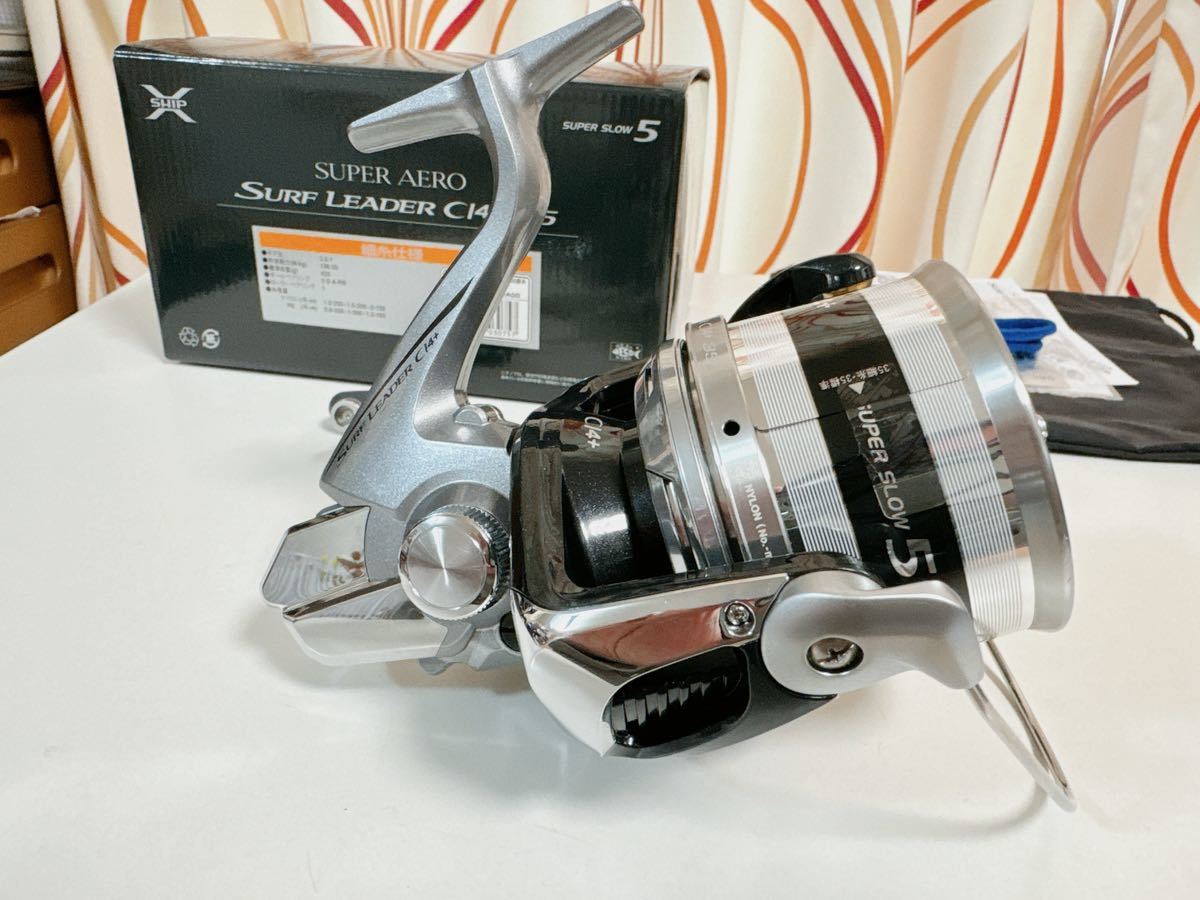 美品 SHIMANO シマノ スーパーエアロサーフリーダーCI4+ 35 細糸 美品 SHIMANO シマノ スーパーエアロサーフリーダーCI4+ 35 細糸
