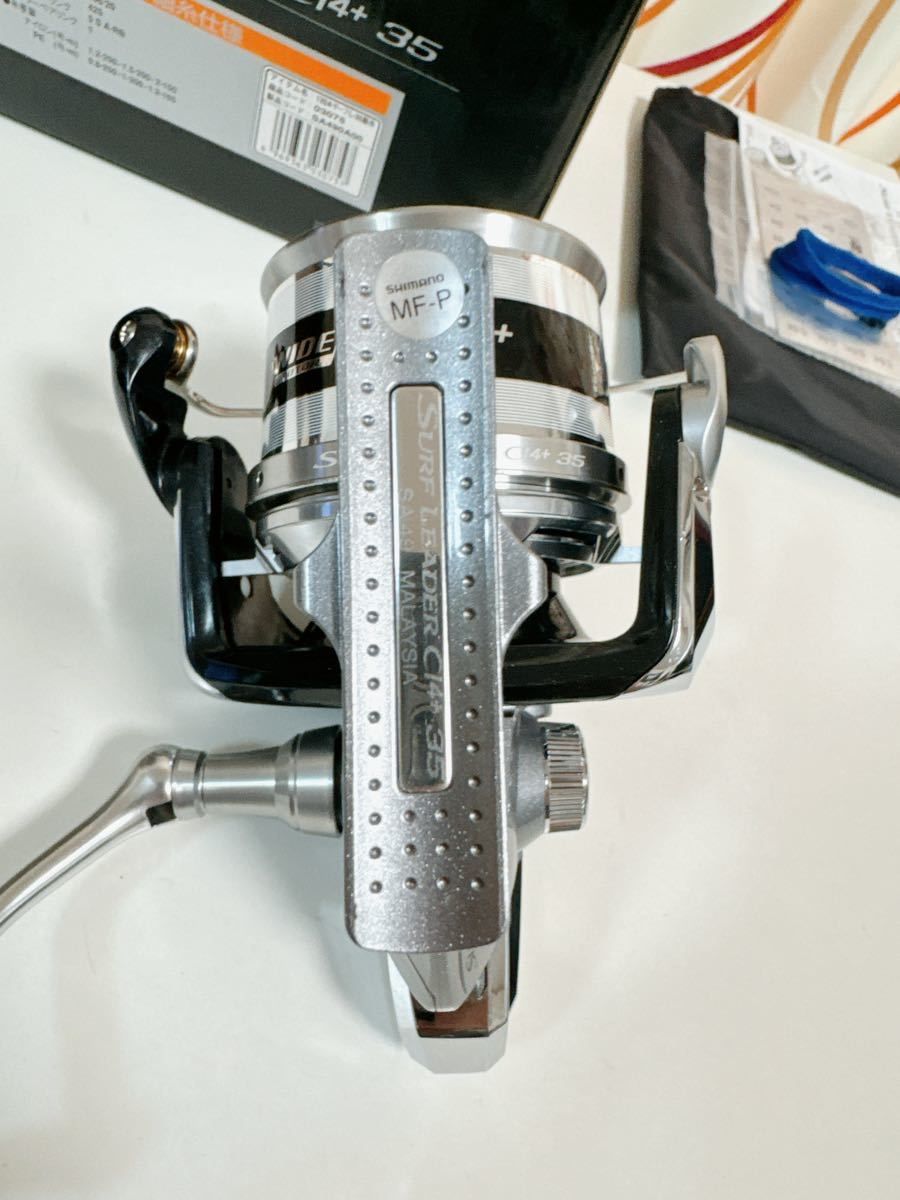 美品 SHIMANO シマノ スーパーエアロサーフリーダーCI4+ 35 細糸 美品 SHIMANO シマノ スーパーエアロサーフリーダーCI4+ 35 細糸