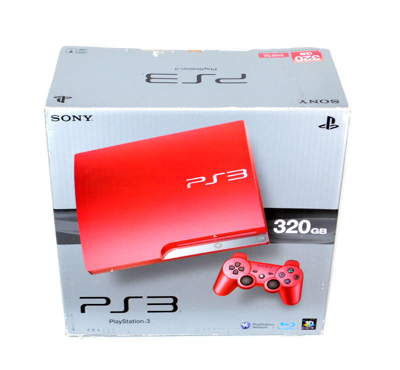 【限定カラー/未使用品】SONY ソニー CECH-3000B SR スカーレット・レッド 320GB PS3 プレステ3 PlayStation3 プレイステーション3 ゲーム