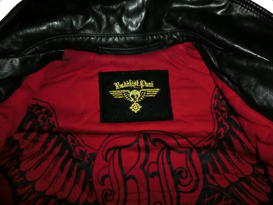 原文:超希少 BuddhistPunk ブディストパンク UKライダース ロンジャン PUNK ROCKES スカルペイント 666 ルイスレザー ローリングストーンズ