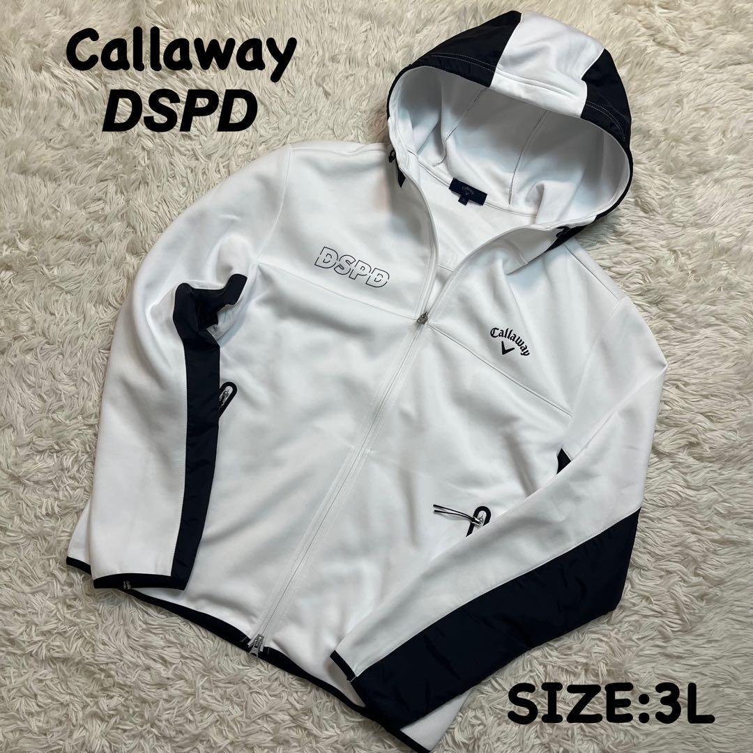 スーパーデリバリー」 【大きいサイズ】Callaway DSPD ジップパーカー