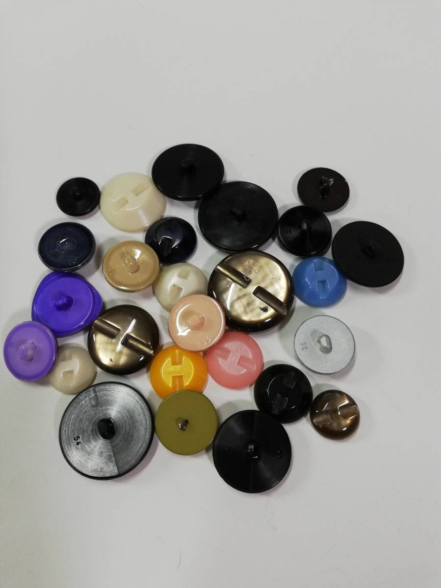  Italy made button * design, size is various * total 26 piece * reverse side pair button only #704