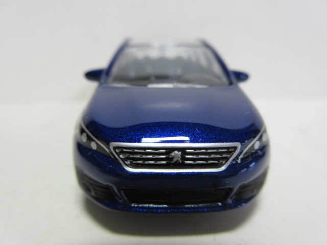 * super-rare rare *PEUGEOT Peugeot 308 SW 2017* minicar * blue * NOREV Norev company manufactured * new goods * unused goods *1|64 scale * outside fixed form postage 220 jpy *