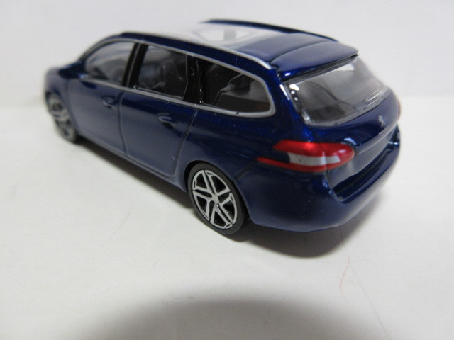 * super-rare rare *PEUGEOT Peugeot 308 SW 2017* minicar * blue * NOREV Norev company manufactured * new goods * unused goods *1|64 scale * outside fixed form postage 220 jpy *